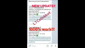 NEW update tuyul LTCclickbot telegram via termux!