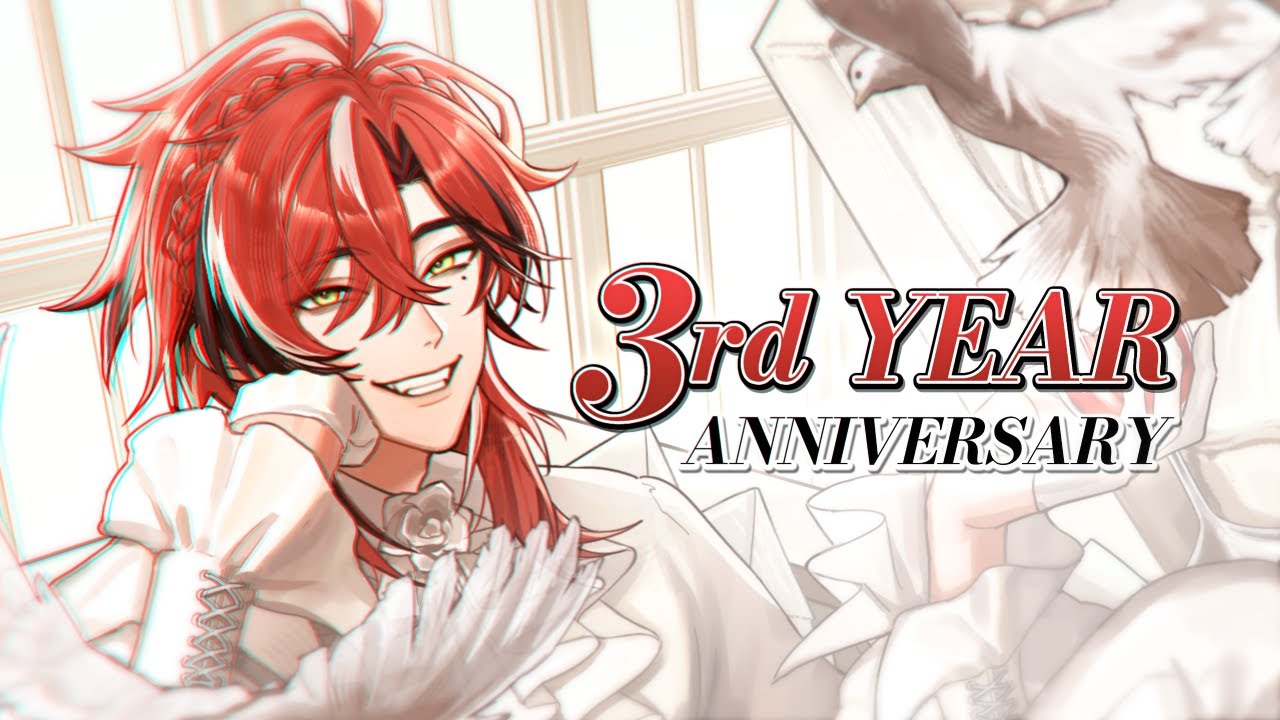 3rd Year Anniversary! Thank you 🕊️ 