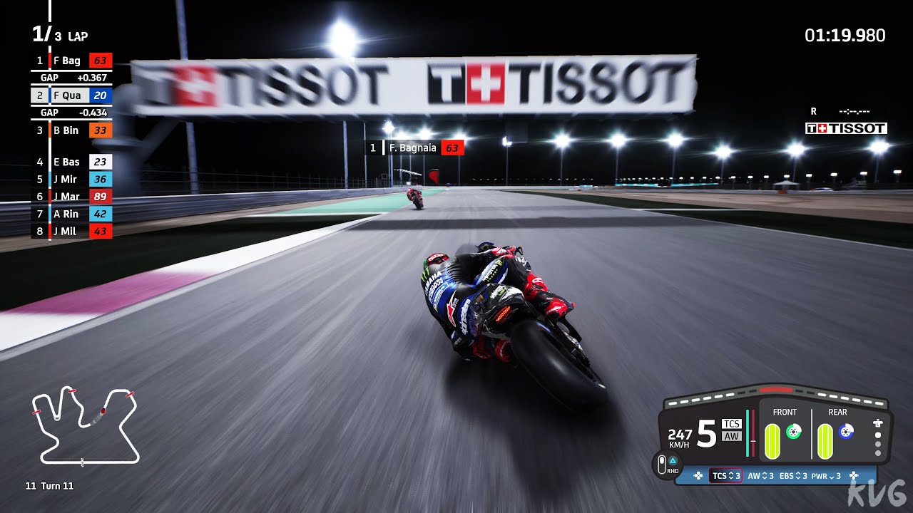 MotoGP 22 - Grand Prix of Qatar - Gameplay (PS5 UHD) 4K60FPS