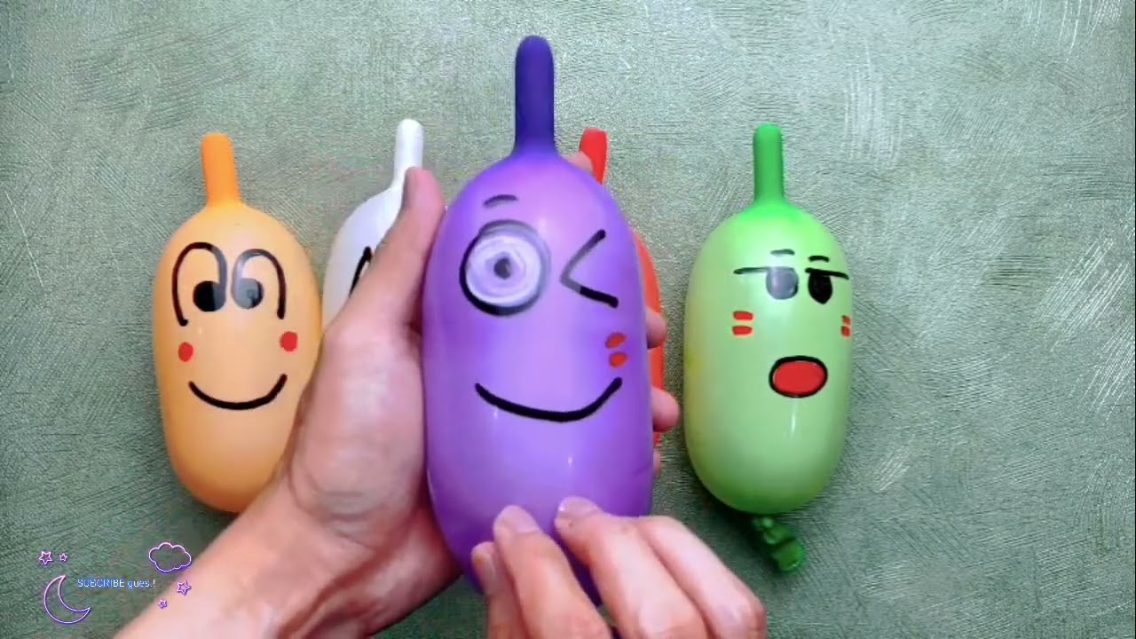 Making Slime with Funny Balloons - Satisfying Slime video 