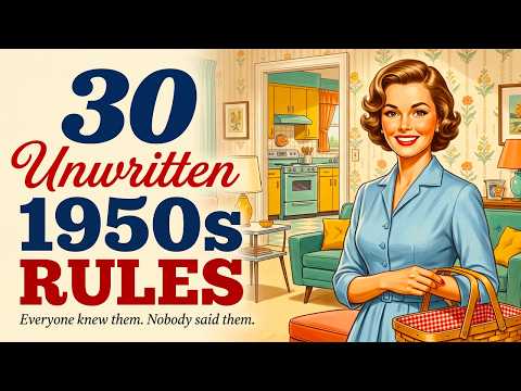 30 Unwritten Social Rules Your 1950s Suburban Neighborhood Expected You to Follow