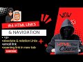 Master HTML Links & Navigation in Minutes | Ultimate Web Guide | Links & Navigation tags |#codilogy