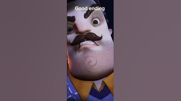 The good ending of hello neighbour 🥲🥲#helloneighbor #viral #like #subscribe#animation