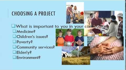 Service Learning Project