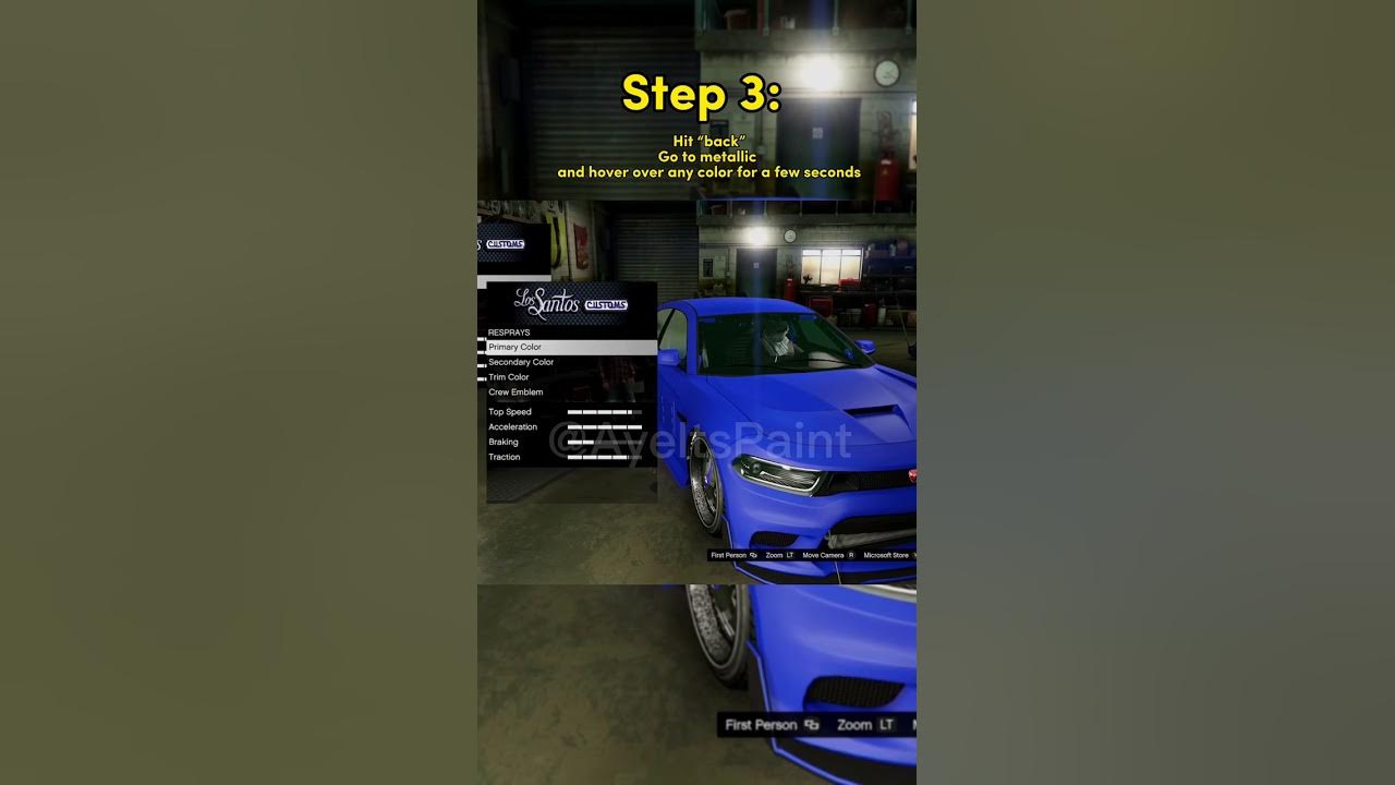 How to get Pearlescent over matte in GTA Online 2022 Xbox Series S/X