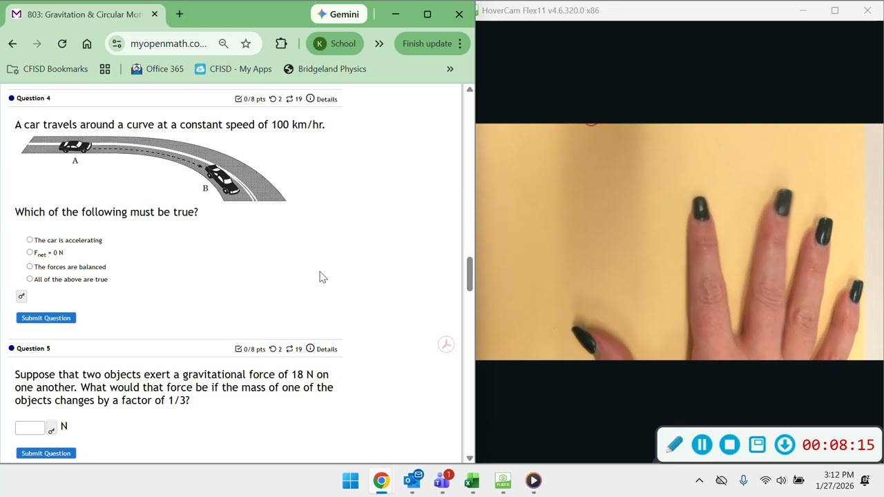 2026/01/28 - CFU Review (myOpenMath Quiz)