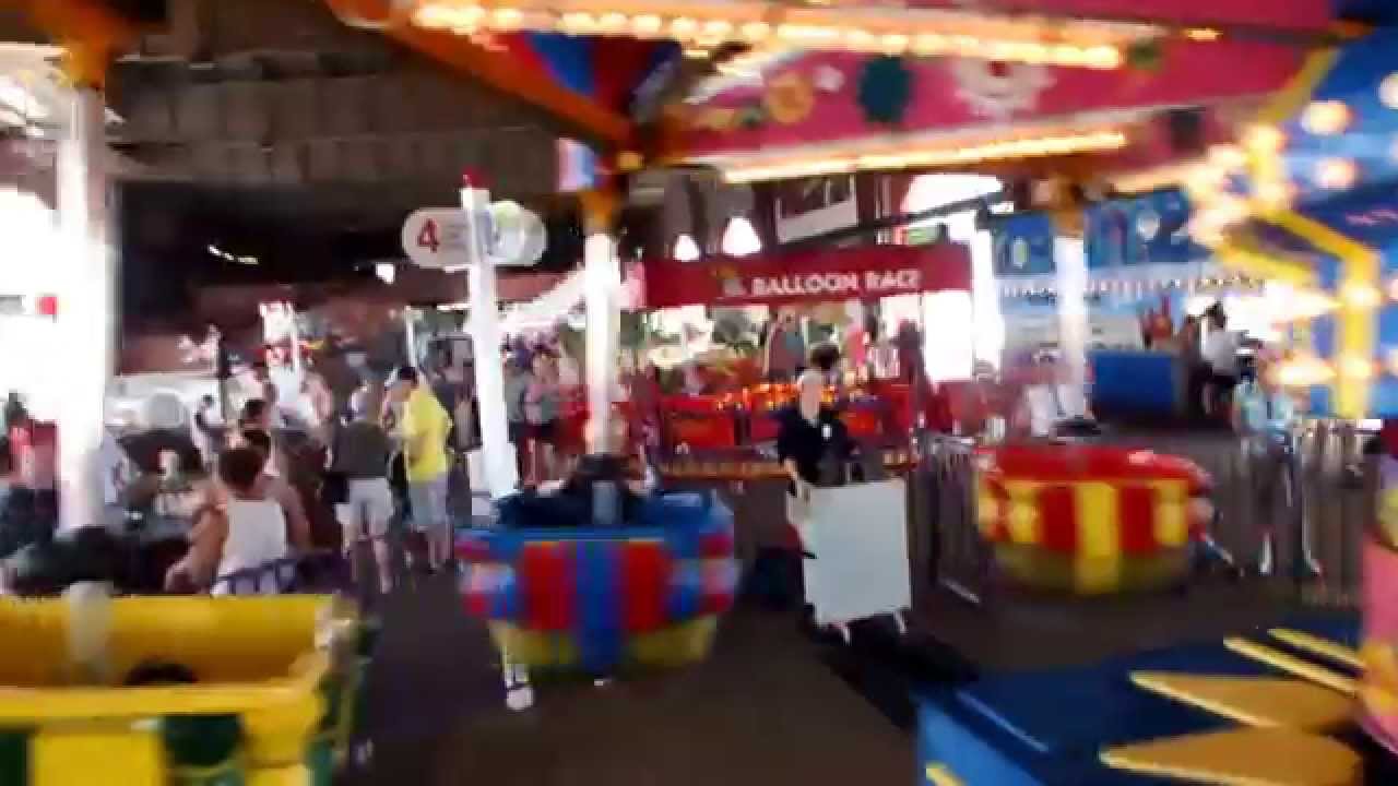 Mum on ride at Gillian's Wonderland Pier Ocean City, NJ July 2015 - YouTube