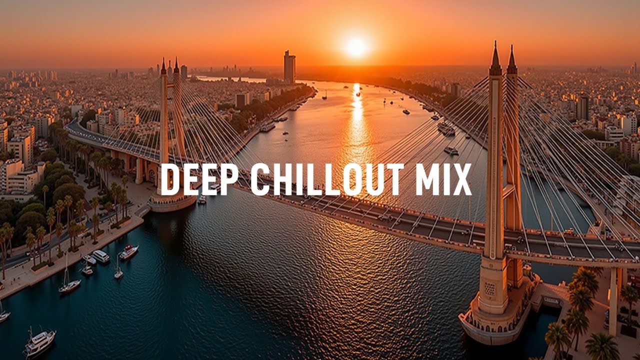Атмосфера города на закате | Расслабляющая Deep House музыка для идеальной вечерней поездки