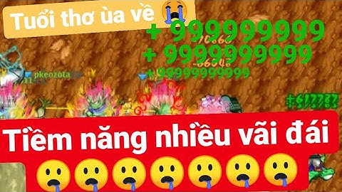 NGỌC RỒNG ONLINE - Hướng Dẫn Cách Up TIỀM NĂNG CỰC NHIỀU | Tiền Năng 6 Triệu 1 hít Cực Phê NRO Mod