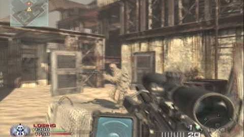 Intervention/Barret Sniper War 1v1 Rust MW2
