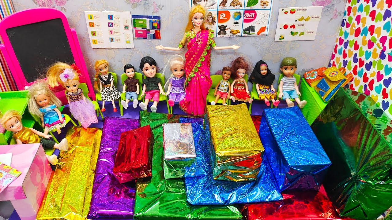 Classe க்கு வந்த New Gift எல்லாமே செமையா இருக்கு🤩/Barbie show tamil