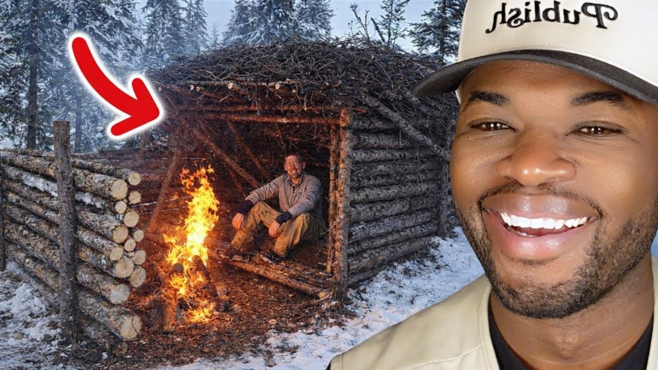 Reacting to Outdoor Boys 3 Days in Arctic Survival Shelter