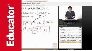 AP Calculus BC: Arc Length for Parametric & Polar Curves
