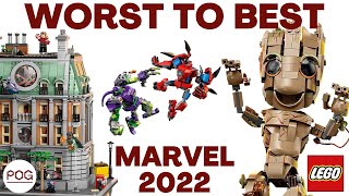 Ranking EVERY 2022 Marvel Lego Set From Worst To Best