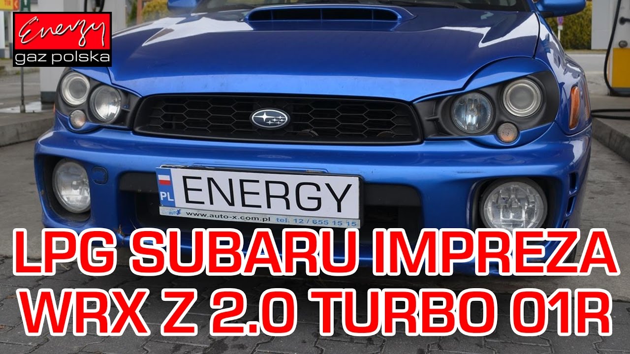 Montaż LPG Subaru Impreza WRX z 2.0 Turbo 2001r w Energy