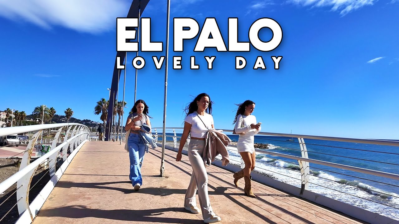 Lovely Day in El Palo Malaga Este Spain Update Costa del Sol | Andalucía [4K]