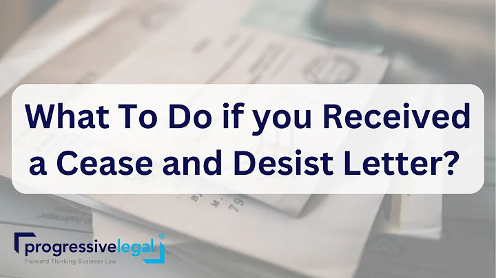 What To Do If You Receive A Cease And Desist Letter?