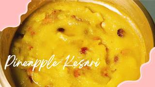 Pineapple Kesari Recipe | Soft & Ghee Rich Kesari in Minutes | Easy Rava Kesari screenshot 4