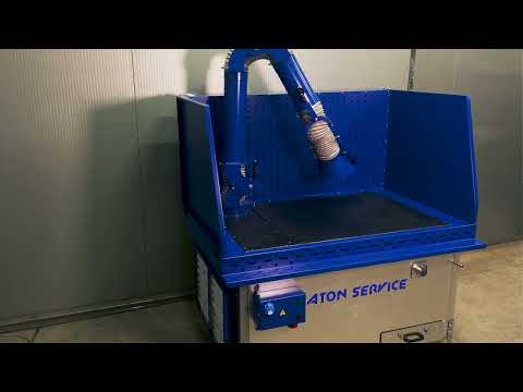 Зачистной стол  MST-2500W.CE, видео 1