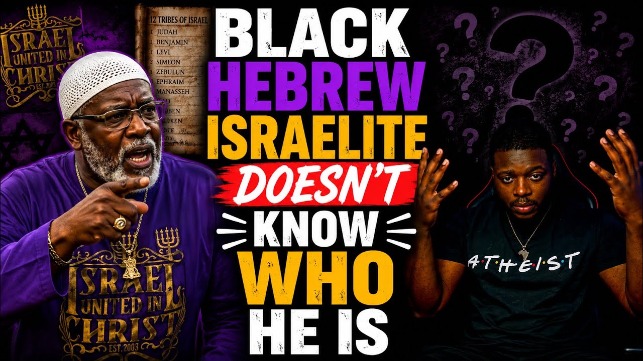 Black Hebrew Israelite Doesn't Know Who He Is & Doesn't Want To Be Black or African