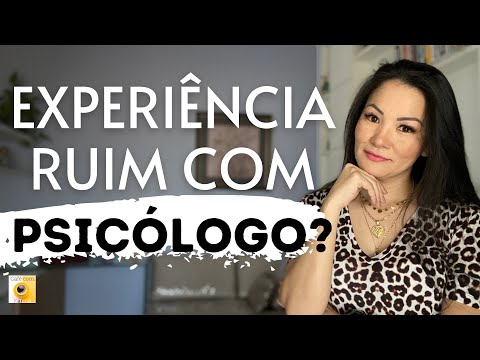 Vídeo: A Psicóloga Não Me Ajudou! Porque?