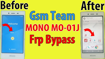Mo-01j Android 6.0.1 Frp Bypass ||  MONO MO-01J |  | NTT DOCOMO Google Account Bypass By Gsm Team