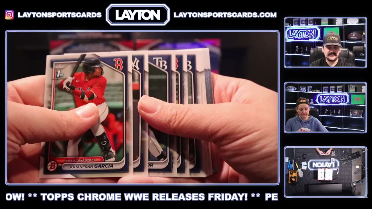 2024 Bowman Baseball Jumbo 8 Box Case Break #45