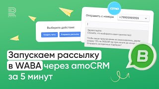 Как запускать рассылку в WhatsApp Business API через amoCRM за 5 минут: пошаговая инструкция screenshot 5