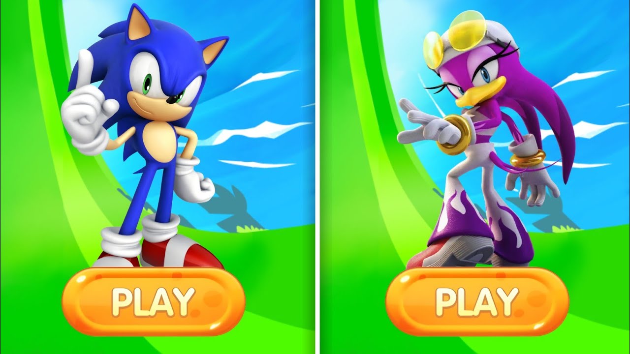 Sonic Dash - Sonic Vs Wave Vs All Boss Zazz Egman All characters ...