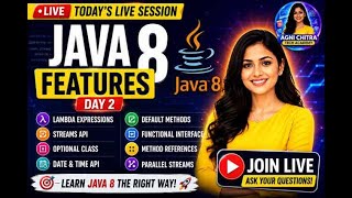 🔴 Java 8 Features Day 2 Live | Method References, Streams &amp; Functional Interfaces