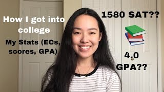 My Stats (GPA, Test Scores, ECs) -- How I got into Boston University, UNC, Northeastern