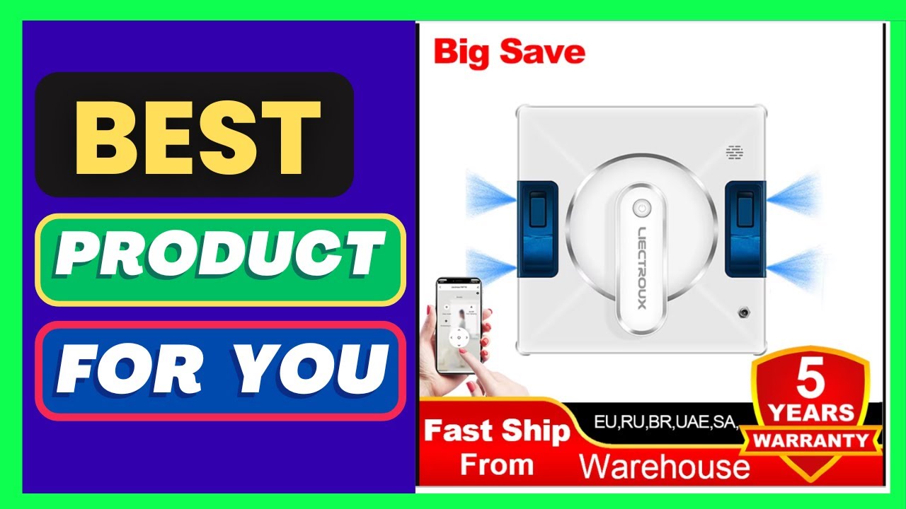 Window Cleaning Robot Liectroux YW509, 4