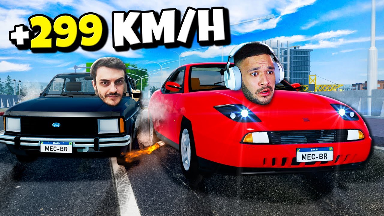 FIAT COUPÉ com MOTOR de F1... PRESSÃOOO! 💥 Roblox