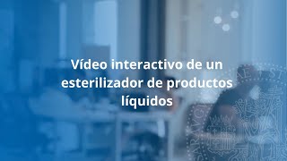 Vídeo interactivo de un pasteurizador de productos líquidos