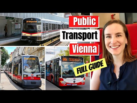 Video: Getting Around Vienna: Guide to Public Transportation