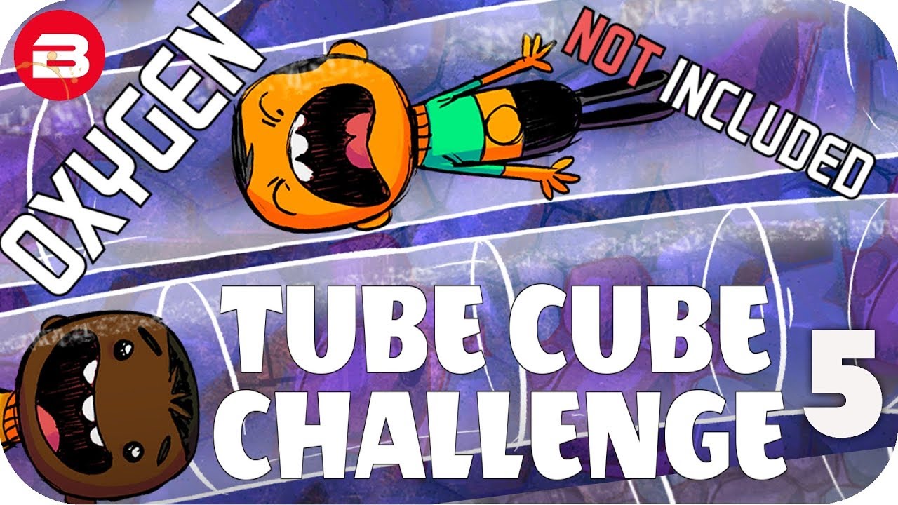 TUBE CUBE COLONY CHALLENGE MAP EP 5 - Oxygen Not Included TUBULAR UPGRADE ONI