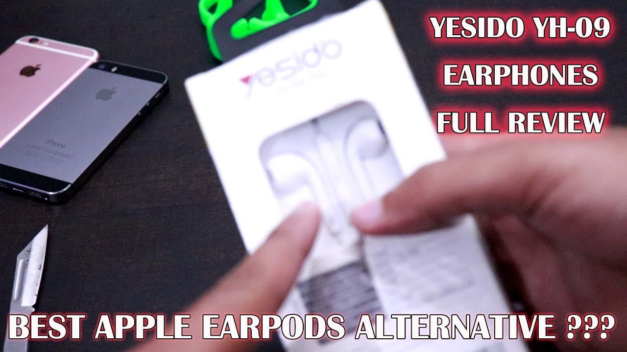 Yesido YH 09 Earphones Unboxing & Review Best Apple Earphones Alternative under Budget