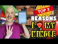 Top 3 Reasons I Love My Kindle ❤️🔥 (And Why You Should Buy One) #kindle #ereader #top3 #amazon