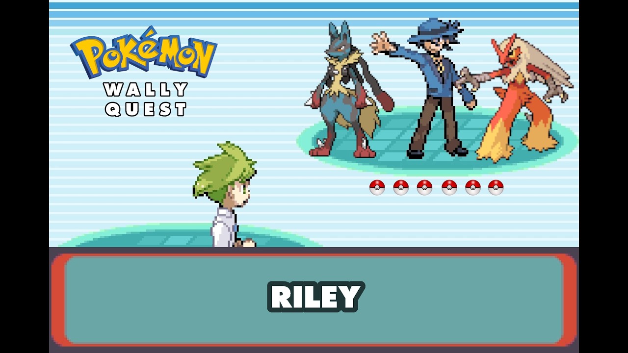 Pokemon Wally Quest - VS Riley