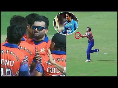 Chahal Takes An Extraordinary Running Catch To Dismiss Well Settled Samir Kochhar