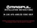 Magpul Instructions - M-LOK AFG
