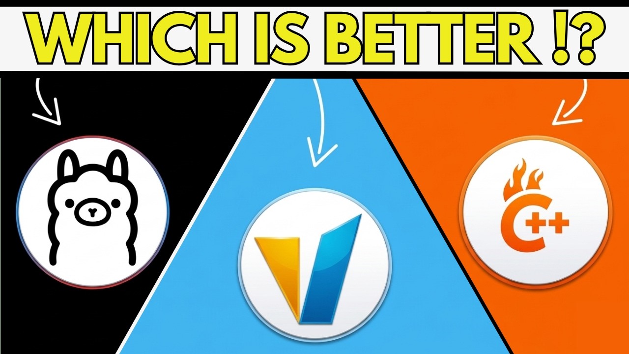 Ollama vs VLLM vs Llama cpp Best Local AI Runner in 2026 | Quick & Easy ...