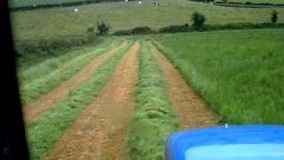 Mowing Silage in Drumlegagh (1/2)