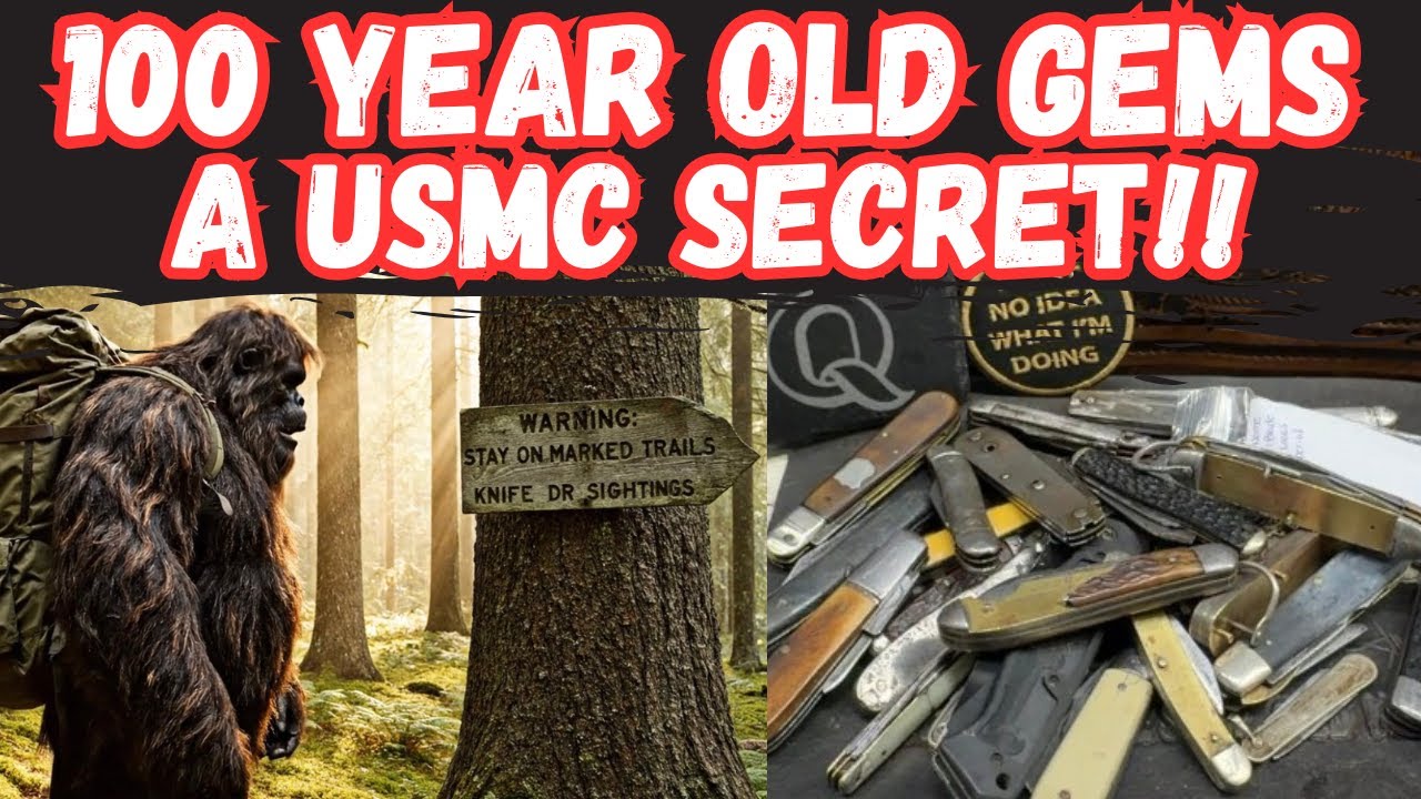 Pennsylvania Vintage Knife Haul! Repairing a Gem & One of My USMC Secrets Revealed!