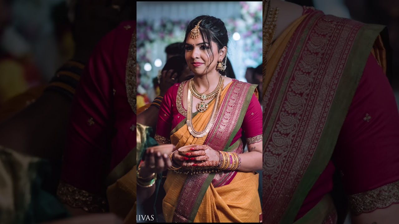 How I styled my mom’s 31yr old wedding saree❤️ 