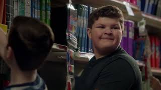 Беседа с Билли в супермаркете (озвучка -  кураж бамбей) Отрывок Детство Шелдона 4-й сезон 6-я серия