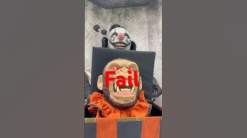 Apenstreken mislukken! #halloween2025 #halloween #jahaunts #griezelig