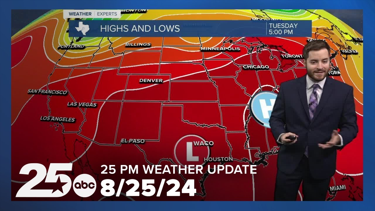 25 PM Weather Update | August 25, 2024 - YouTube