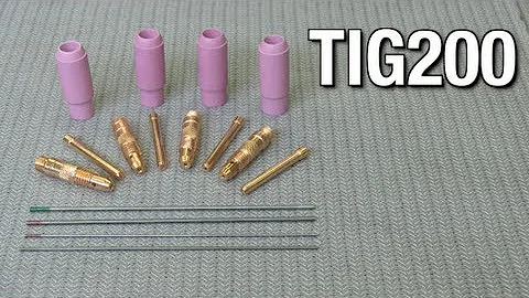 Welding - TIG Welder Replacement Parts & Consumables Kit from Eastwood