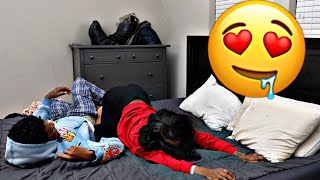 Arching My Back Infront Of Rell To See His Reaction Gone Right